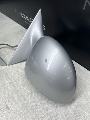01-06 BMW E46 M3 Side View Door Mirrors Pair Titanium Silver