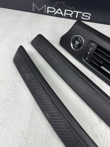 08-13 BMW E92 E93 M3 Interior Trim Set Carbon Leather OEM Genuine