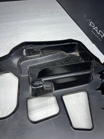 BMW 16-21 F87 M2 REAR LEFT DRIVER BUMPER SUPPORT BRACKET OEM 8062185