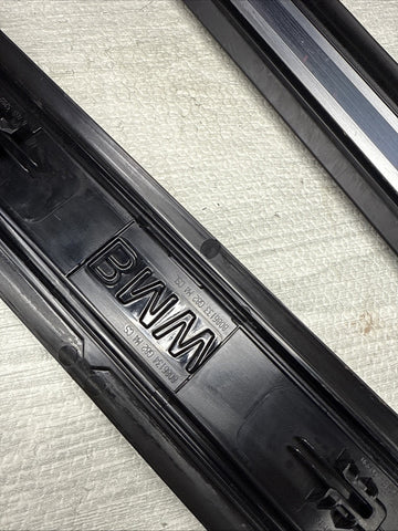 BMW 21-26 G83 M4 Front Side Door Sills Scuff Plates Trim Panels OEM