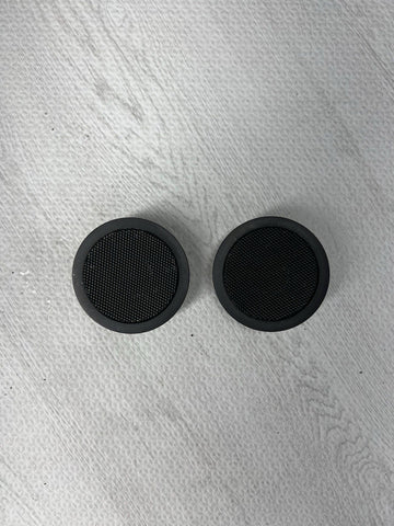 E46 325 328 330 Coupe M3 Quarter Panel Speakers Grill Speaker Covers Black