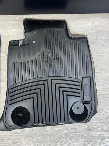 Genuine Front All Weather Floor Mats Set Black BMW E90 E92 E93 3-Series M3