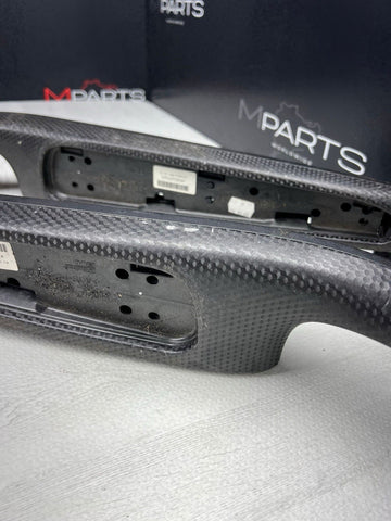 01-06 BMW E46 330ci ZHP M3 Black Cube/Black Door Trim Armrests Front