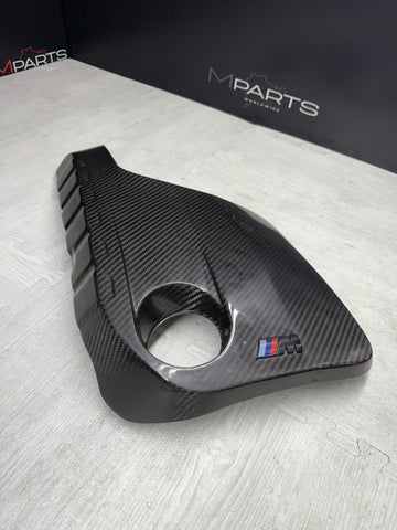 BMW 15-20 F80 M3 F82 F83 M4 F87 M2 S55 Dry Carbon Fiber Engine Cover