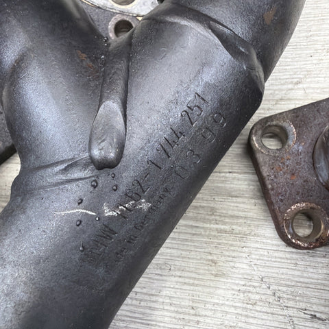 96-99 BMW E36 E39 328 528 M3 Z3 M52 S52 Engine Exhaust Manifold Headers Set OEM