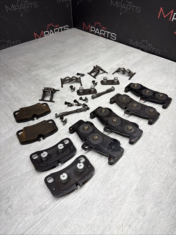 Textar / Jurid Brake Pads / Pucks / Hardware Set 07-13 Porsche 911 997 Turbo