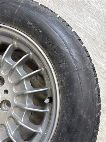 83-89 BMW E23 E24 E28 TRX FORGED FACTORY ALLOY WHEEL RIM 165TR390 ET22 OEM