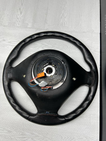 BMW Z3 M Z3M Roadster Steering Wheel M Sport 3 Spoke Black OEM