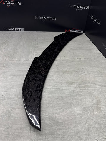 NEW Rear Trunk Spoiler Forged Carbon Fiber BMW 13-18 F30 330 335 F80 M3 Sedan
