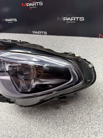 BMW 18-21 X3 X4 X3M X4M HEADLIGHT LEFT DRIVER ADAPTIVE LED CONPLETE 8739657