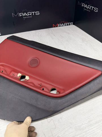 BMW 01-06 E46 M3 COUPE RIGHT REAR QUARTER INTERIOR TRIM PANEL IMOLA RED *Notes*