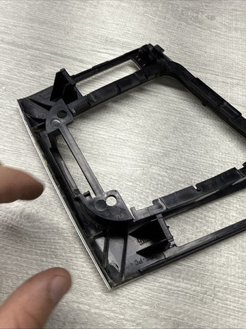 BMW E46 M3 Convertible 01-06 Aluminum Center Shift Shifter Trim OEM