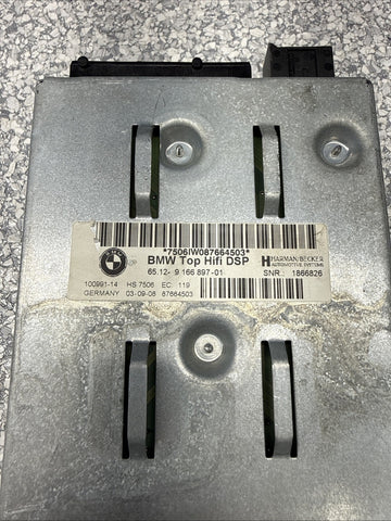 BMW E90 E60 E63 M3 M5 M6 Logic 7 Harman Becker Radio Amp Amplifier OEM 9166897