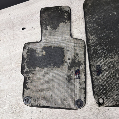 1996-2002 BMW Z3M Z3 M Roadster original Floor Mats Mat Carpet Genuine *Ripped*