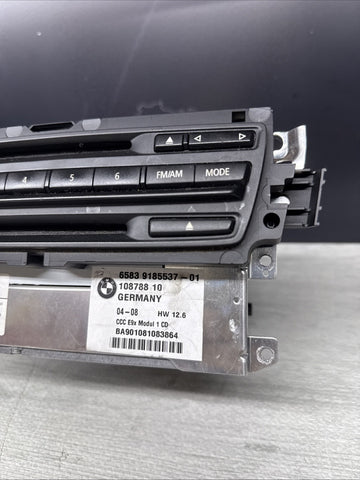 06-08 BMW E90 328i 335i M3 Radio Stereo Receiver 9185537 *Lights Up No Sound*