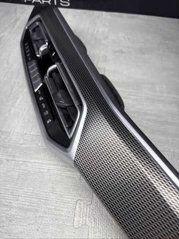 20-25 BMW G06 F96 X6 X6M FRONT CENTER DASH AIR VENTS TRIM CLIMATE PANEL *DAMAGE
