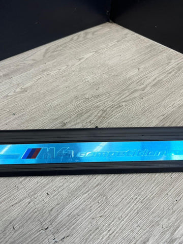 BMW G22/23/42/83 M4 Competition Line Entrance Door Sill OEM 8085272-06 2 pcs.