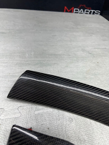 BMW E46 M3 01-06 Carbon Fiber Interior Trim Dashboard Dash Board Set *Notes*