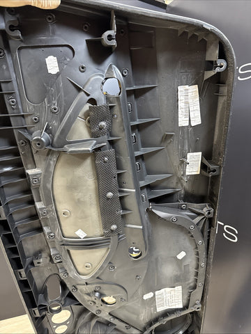 01-06 BMW E46 M3 DRIVER LEFT SIDE DOOR PANEL CARD BLACK OEM *Notes*