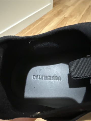 Balenciaga Race Runner Men's Trainers Size 42 US 9 White Green Leather Sneaker