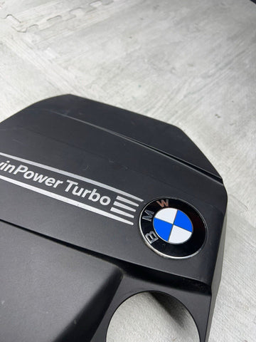 11-13 OEM BMW E88 E90 E92 335 N55 Motor Engine Beauty Cover *Broken Tab