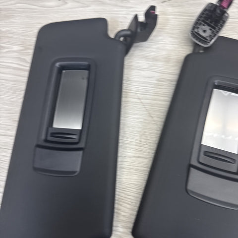 BMW G80 M3 2021-25 Front Set Right & Left Side Sun Visors OEM BLACK