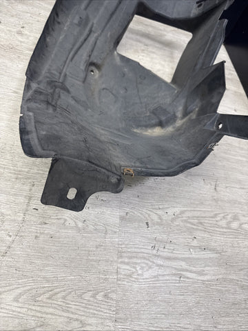 08-11 BMW E90 M3 SEDAN FRONT RIGHT REARWARD FENDER LINER SPLASH GUARD OEM