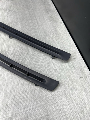 91-98 BMW 3 Series E36 M3 Dashboard Air Vents Strips Pair GENUINE 1977223 Black
