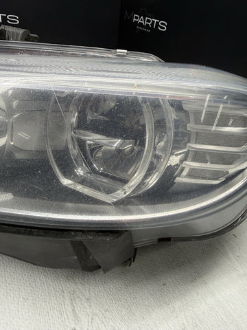 15-17 BMW F80 F82 M3 M4 FRONT LEFT LED HEADLIGHT ASSEMBLY COMPLETE OEM 7410802