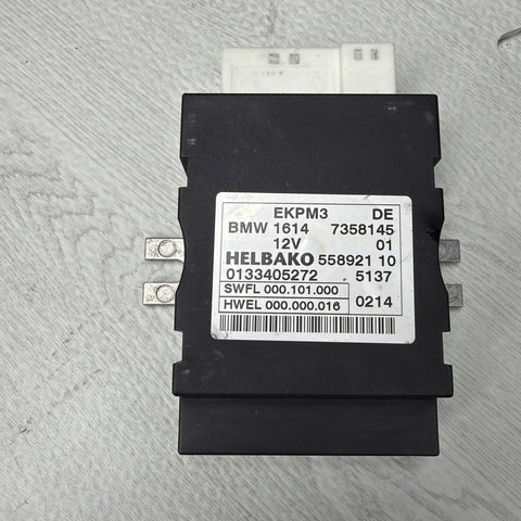 BMW F80 F87 F82 F13 M2 M3 M4 M5 M6 Helbako Fuel Pump Relay Control Module EKPM3