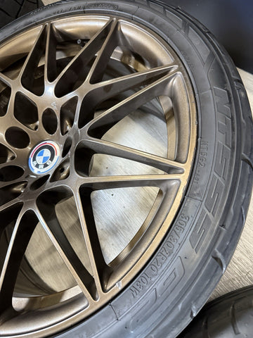 15-20 BMW F80 F82 F83 M3 M4 666M 20” OEM Competition Wheels Rims Bronze