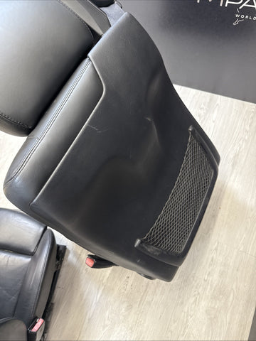 01-06 BMW E46 M3 Convertible Interior Front Heated Seats Black