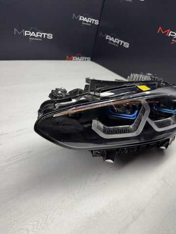 2021-2024 BMW 4-Series G22 G80 G82 G83 M3 M4 Laser Headlight Left Side Black OEM