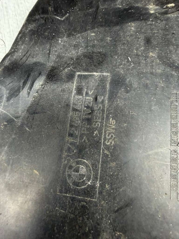 OEM BMW E46 M3 Front Left Splash Shield + Temp Sensors Guard *Cracked