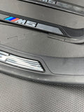 00-03 BMW E39 M5 Entrance Door Sill Cover Trim Set OEM Missing Front Driver