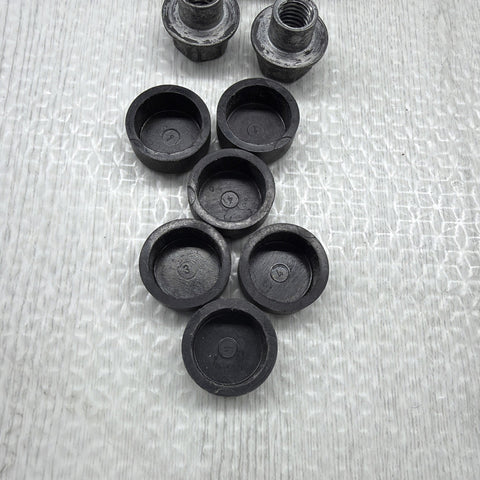 01-13 BMW E46 E90 E92 E93 M3 Shock Tower Strut Braces Bar OEM Nuts Caps Covers
