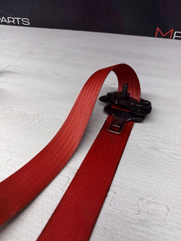 BMW 15-20 F82 M4 Coupe Seatbelts Seat Belts Retractors Red