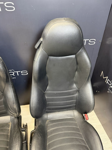 98-02 BMW Z3M Convertible Interior Front Heated Seats Black / Black *Notes*