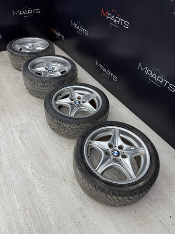 Genuine BMW Z3 M Z3M Style 40 Rims Wheels Set 17x7.5 et41 and 17x9 et8