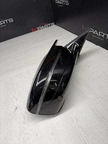 21-26 BMW G80 M3 Right RH Passenger Side Door Mirror W/ Camera Black Gloss OEM