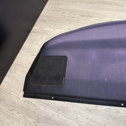 OEM BMW E36 Sedan Rear Parcel Shelf 318 325 M3 1960016 Schwarz Anthracite Black