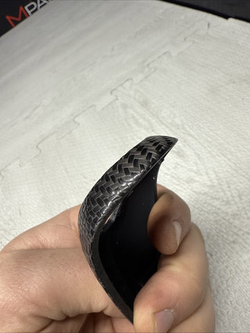 BMW 15-21 F80 F82 F83 F87 M2 M3 M4 DCT Shifter Trim Knob Cover Dry Carbon Fiber