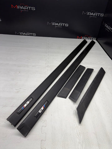 Genuine 94-99 BMW E36 M3 Coupe Door Trims Mouldings Set *Missing 1 Rear