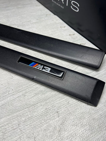 Genuine 94-99 BMW E36 M3 Coupe Door Trims Mouldings Set