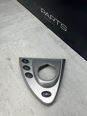 06-10 BMW E63 E64 M6 SMG Gear Shifter Selector Trim Cover w/ Switch Buttons OEM