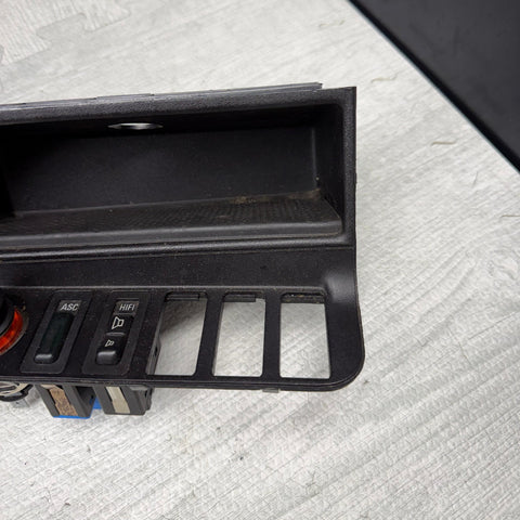 90–99 BMW E36 3-SERIES FRONT CENTER CONSOLE SWITCH PANEL ASC Hi-Fi OEM 1977231