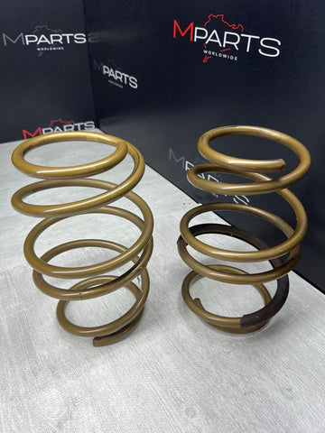 2001-2006 BMW E46 M3 Coupe Front Axle Coils Springs Pair Gold