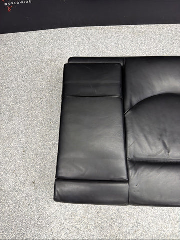 2001-2006 BMW E46 M3 COUPE REAR LEFT SEAT UPPER BACKREST LEATHER CUSHION BLACK