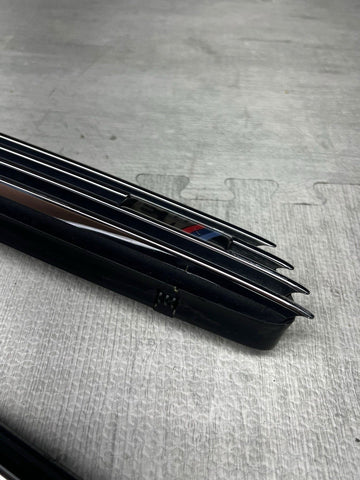 01-06 BMW E46 M3 Left Right Fender Vent Grilles Grills Trims Chrome Genuine OEM