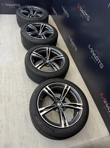 Original BMW F90 M5 19 Inch Winter Wheels Double Spoke 705M 7857075 7857076
